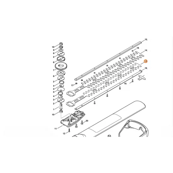 STIHL  Nóż 6010 711 5615